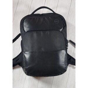 DELL PRO BACKPACK 15 LAPTOP COMPUTER CLASSIC BLACK CLASSY FAUX LEATHER QUALITY!
